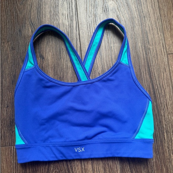 Victoria's Secret Tops - VICTORIA'S Secret - VSX Sport - Two Tone Blue - Stylish Sports Bra sz XS